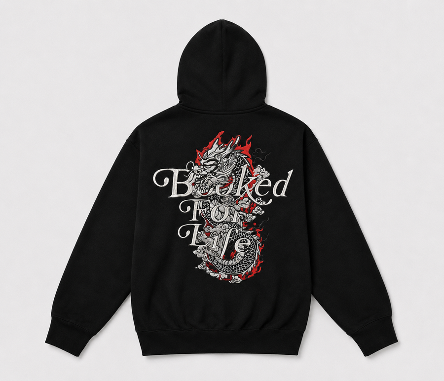 Dragon Hoodie (Black)